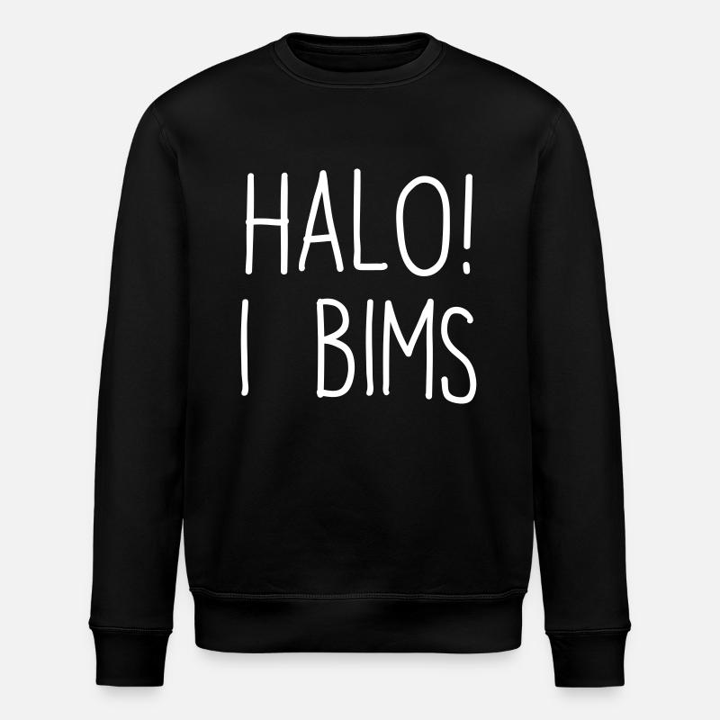 HALO! I BIMS - Stanley/Stella Unisex Bio-Sweatshirt ROLLER - Schwarz