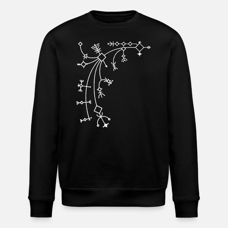 God of War Ragnarök Leviathan-Axt - Stanley/Stella Unisex Bio-Sweatshirt ROLLER - Schwarz