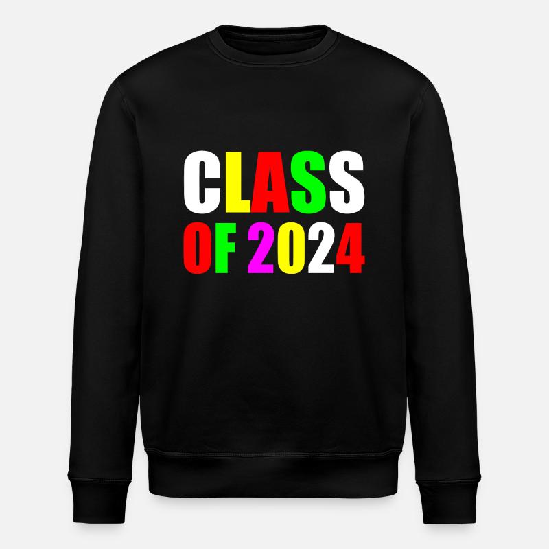 Class of 2024 - Stanley/Stella ROLLER Unisex Organic Sweatshirt - black