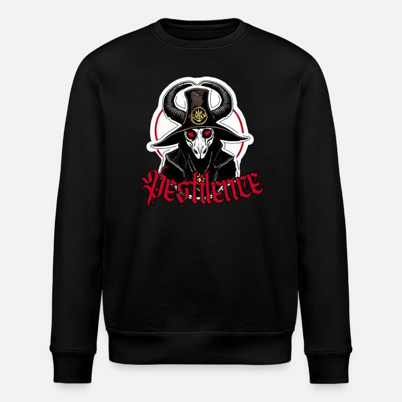 Prêtre de la peste occulte - Sweat bio ROLLER Stanley/Stella Unisexe - noir