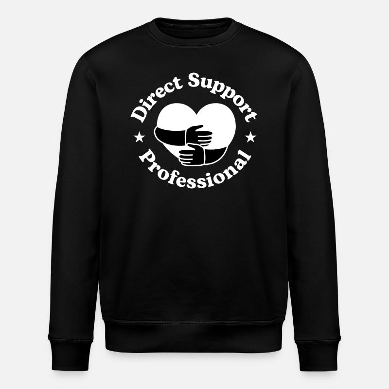 Direct Support Professional - Stanley/Stella ROLLER Unisex Organic Sweatshirt - black
