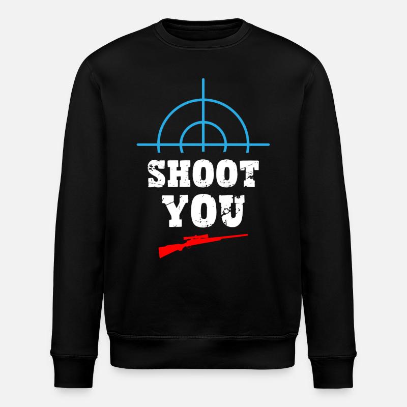 Shoot You - Sniper - Sweat bio ROLLER Stanley/Stella Unisexe - noir