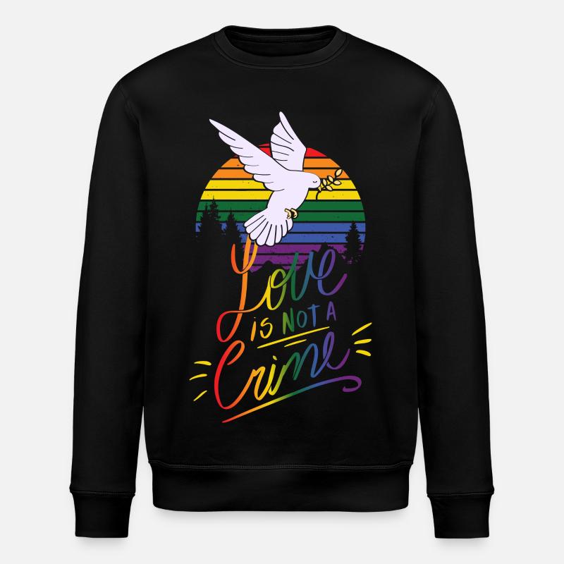 Christopher Street Day - Stanley/Stella Unisex Bio-Sweatshirt ROLLER - Schwarz