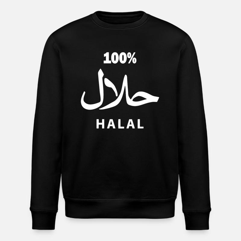 Halal - Stanley/Stella ROLLER Unisex Organic Sweatshirt - black