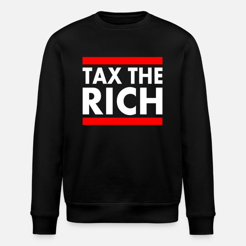 Tax the rich - Sweat bio ROLLER Stanley/Stella Unisexe - noir