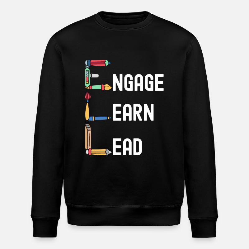 Professeurs d’anglais Cours - Sweat bio ROLLER Stanley/Stella Unisexe - noir