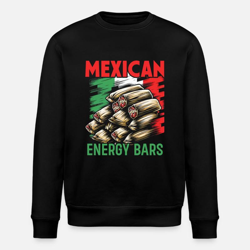 Tamales mexicains - Sweat bio ROLLER Stanley/Stella Unisexe - noir