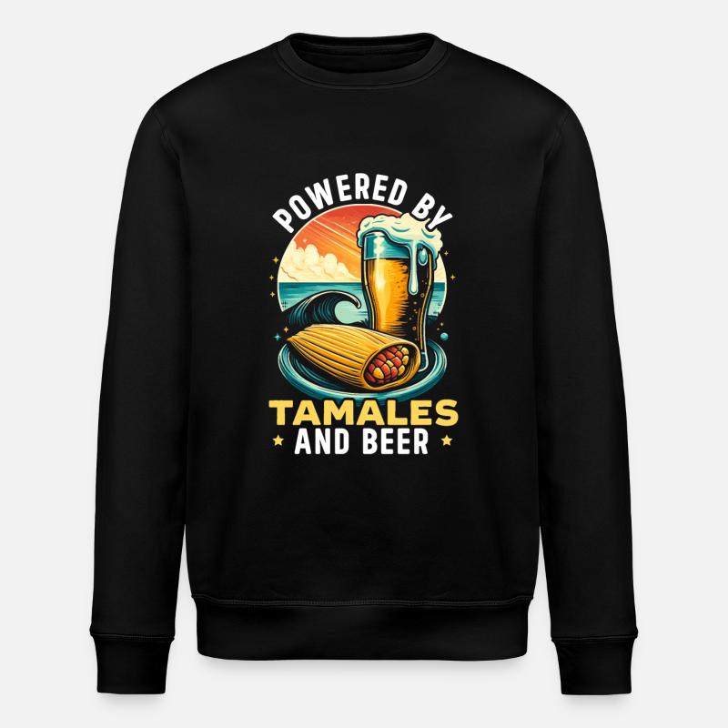 Tamales mexicains - Sweat bio ROLLER Stanley/Stella Unisexe - noir
