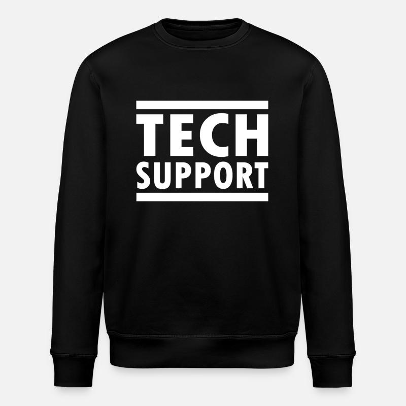 tech support - Sweat bio ROLLER Stanley/Stella Unisexe - noir