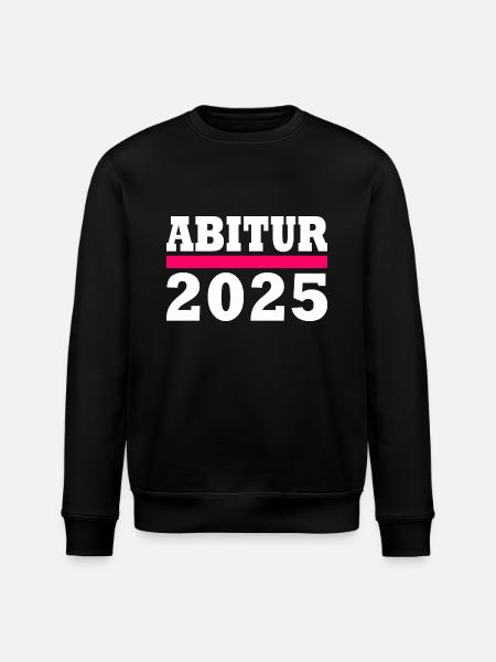 Abitur 2025 - Stanley/Stella ROLLER Unisex Organic Sweatshirt - black