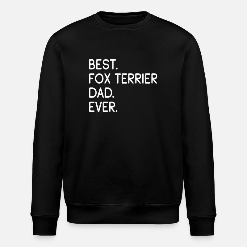 Foxterrier Fox Terrier - Sweat bio ROLLER Stanley/Stella Unisexe - noir