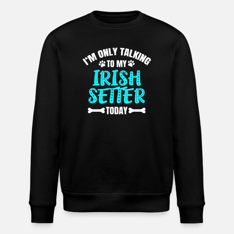 Irish Setter - Stanley/Stella Unisex Bio-Sweatshirt ROLLER - Schwarz