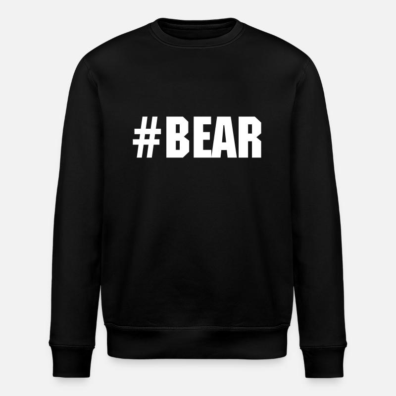 Bear - Stanley/Stella Unisex Bio-Sweatshirt ROLLER - Schwarz