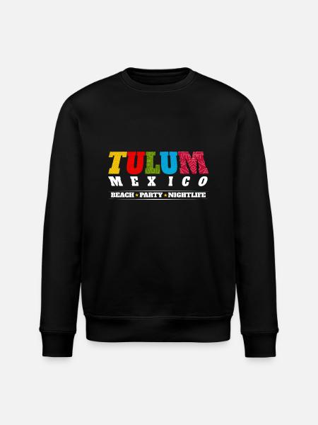 Tulum Mexico - Stanley/Stella Unisex Bio-Sweatshirt ROLLER - Schwarz