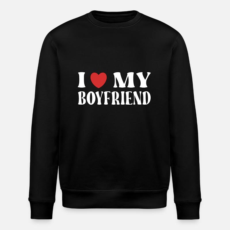 J’aime mon copain - Sweat bio ROLLER Stanley/Stella Unisexe - noir