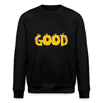 Good - Stanley/Stella ROLLER Unisex Organic Sweatshirt - black - Front - Nik (191cm)