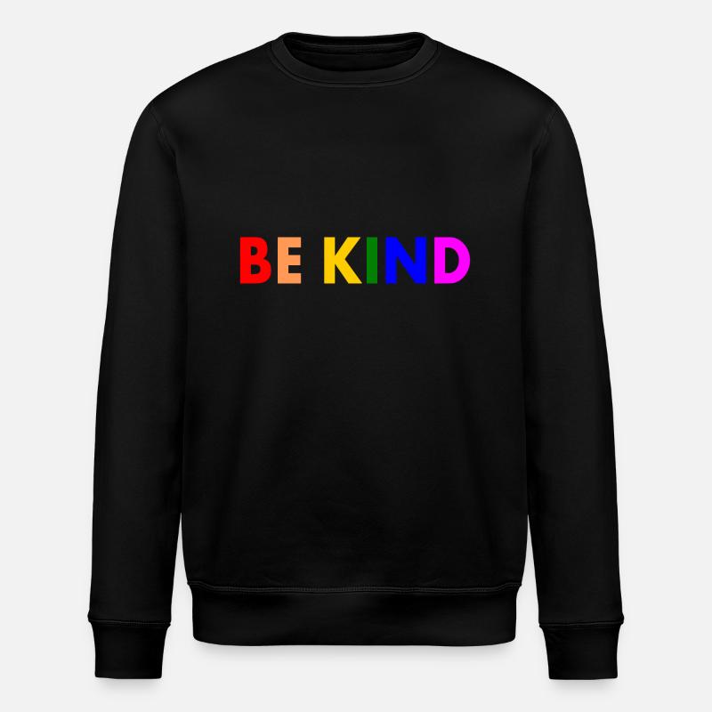 Be kind - Stanley/Stella Unisex Bio-Sweatshirt ROLLER - Schwarz