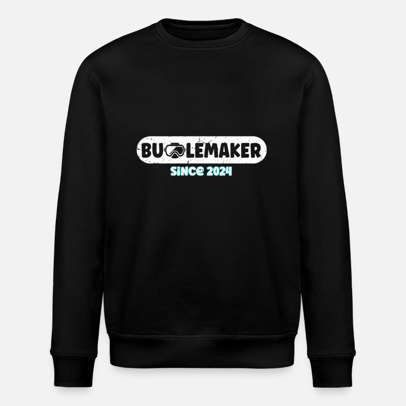 Bubblemaker Plongée sous-marine Tauchen - Sweat bio ROLLER Stanley/Stella Unisexe - noir