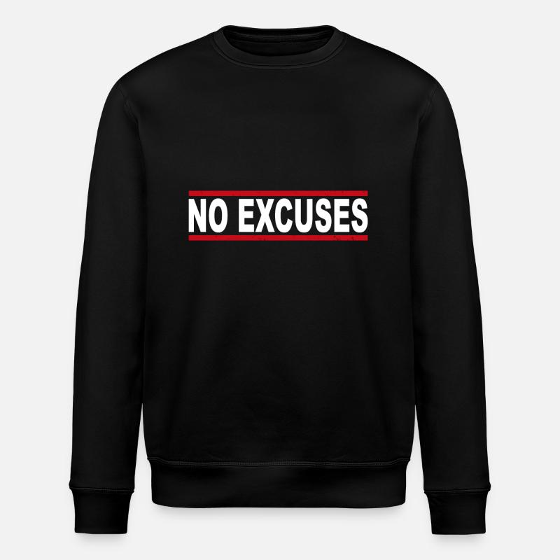 Pas d’excuses - Sweat bio ROLLER Stanley/Stella Unisexe - noir