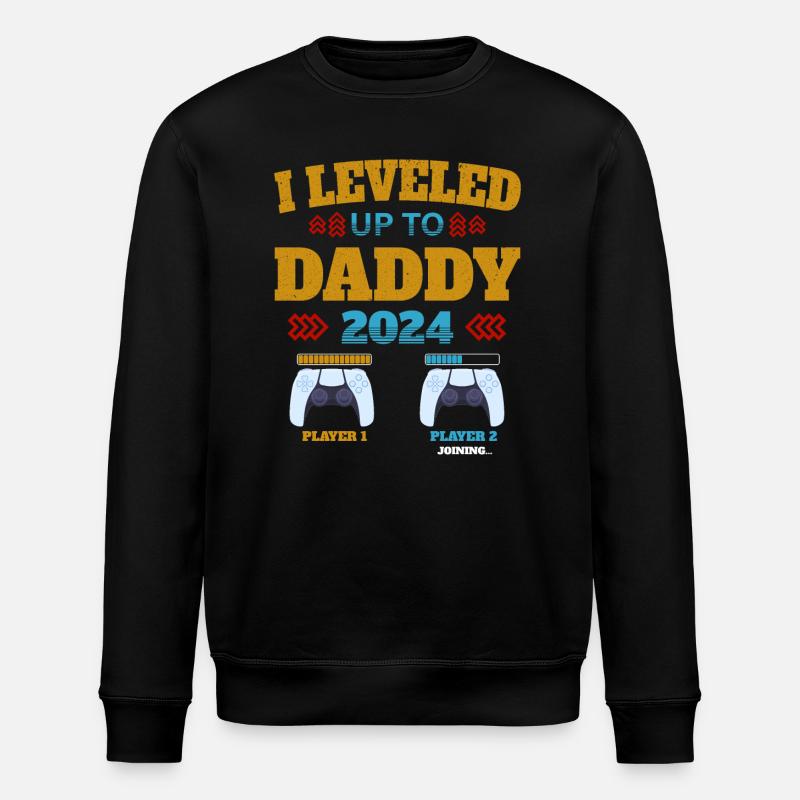 Leveled up à Daddy 2024 - Sweat bio ROLLER Stanley/Stella Unisexe - noir