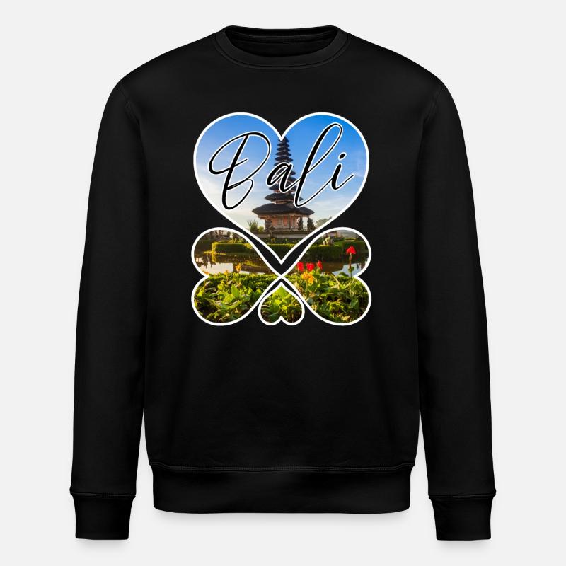 Bali - Indonesien - Stanley/Stella Unisex Bio-Sweatshirt ROLLER - Schwarz