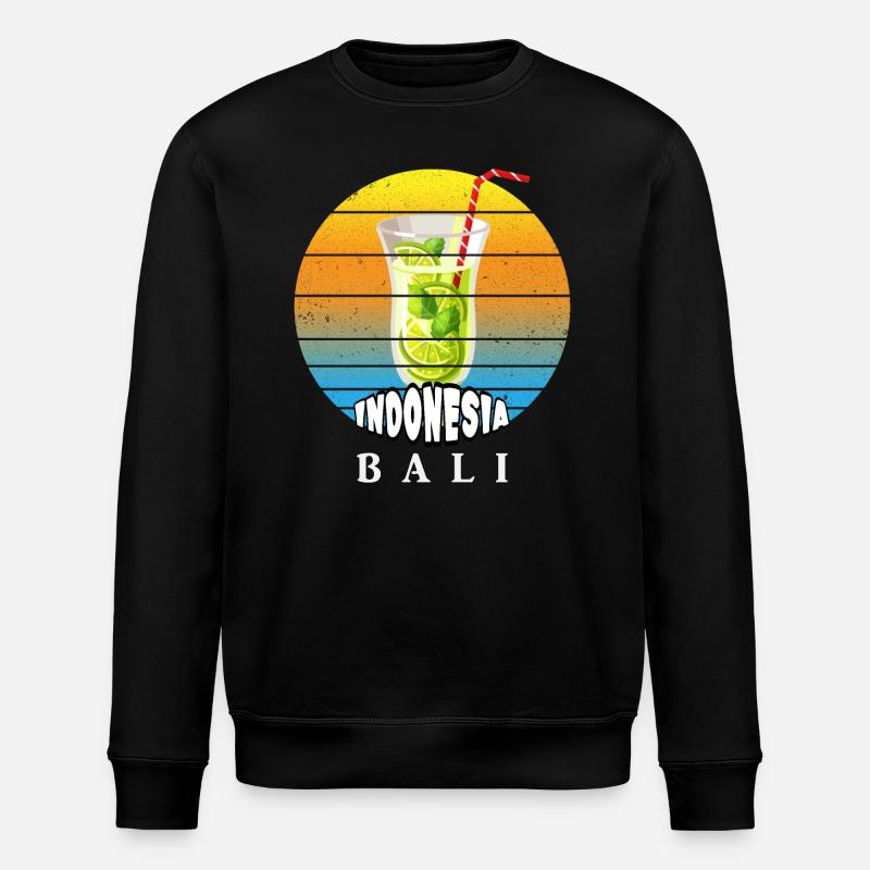 Bali - Indonesien - Stanley/Stella Unisex Bio-Sweatshirt ROLLER - Schwarz