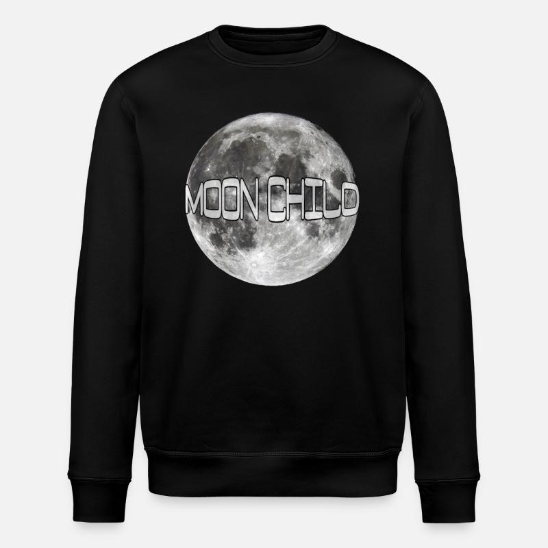 Enfant de la lune - Sweat bio ROLLER Stanley/Stella Unisexe - noir