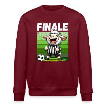 Soccer Final Soccer Fan Soccer Player Funny - Stanley/Stella ROLLER Unisex Organic Sweatshirt - burgundy - Front - Nik (191cm)