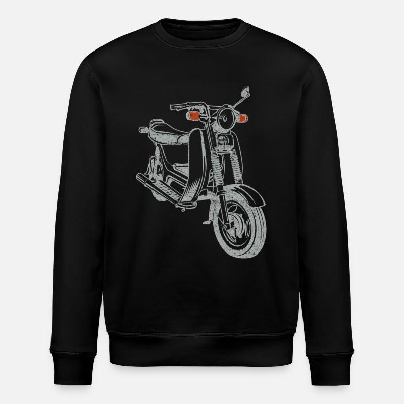 Simson SR50 SR80 - Stanley/Stella Unisex Bio-Sweatshirt ROLLER - Schwarz