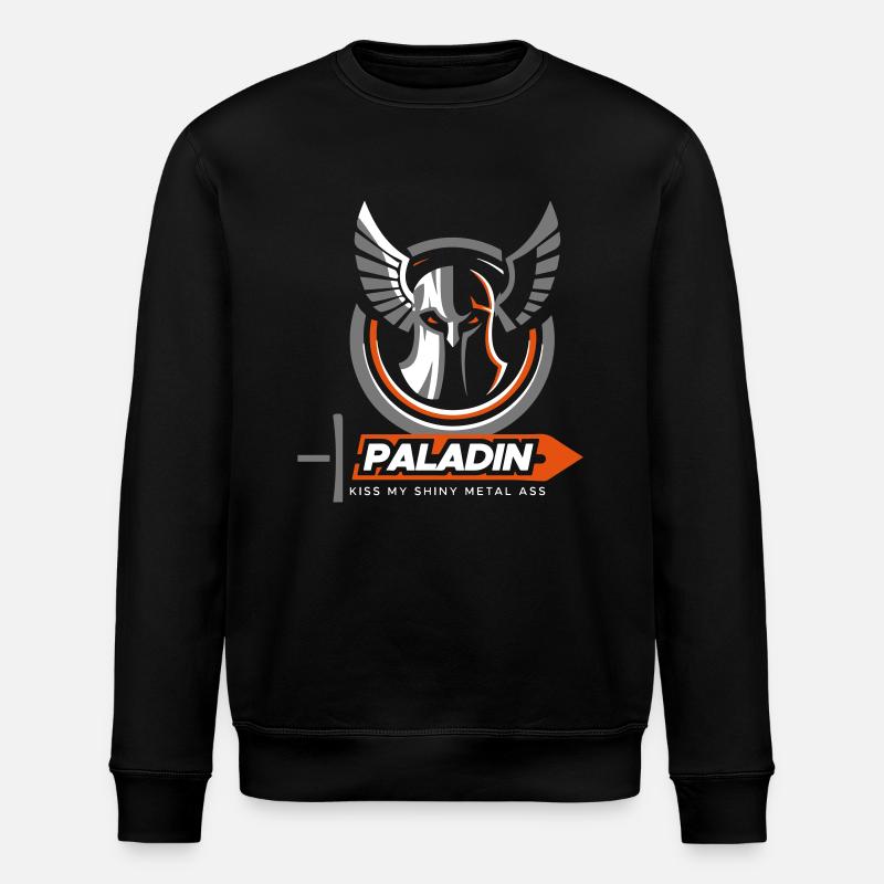 rpg paladin - Stanley/Stella Unisex Bio-Sweatshirt ROLLER - Schwarz