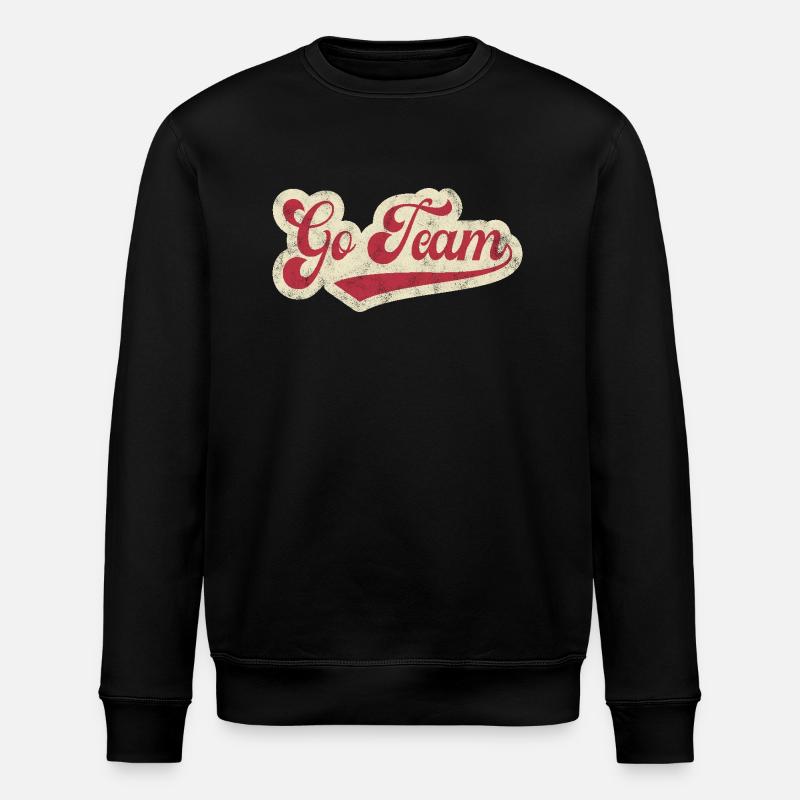 Go Team - Stanley/Stella ROLLER Unisex Organic Sweatshirt - black