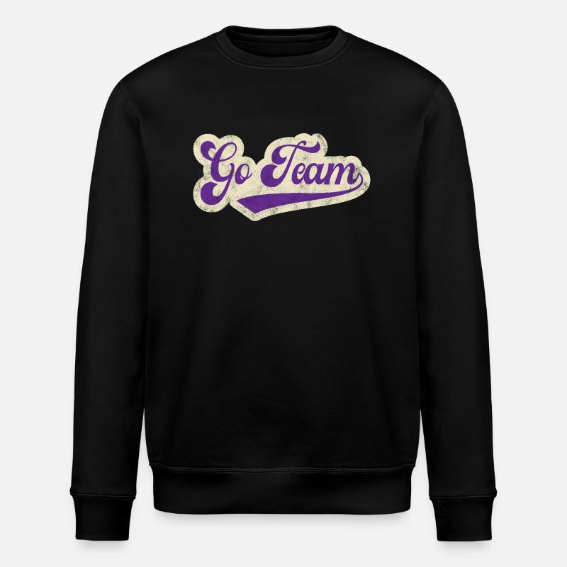 Go Team - Stanley/Stella ROLLER Unisex Organic Sweatshirt - black