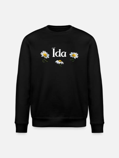 Ida Birthday Ida - Stanley/Stella ROLLER Unisex Organic Sweatshirt - black