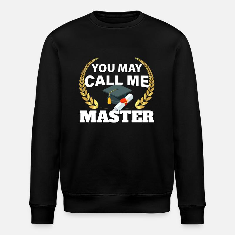 Vous pouvez m’appeler Master Design - Sweat bio ROLLER Stanley/Stella Unisexe - noir