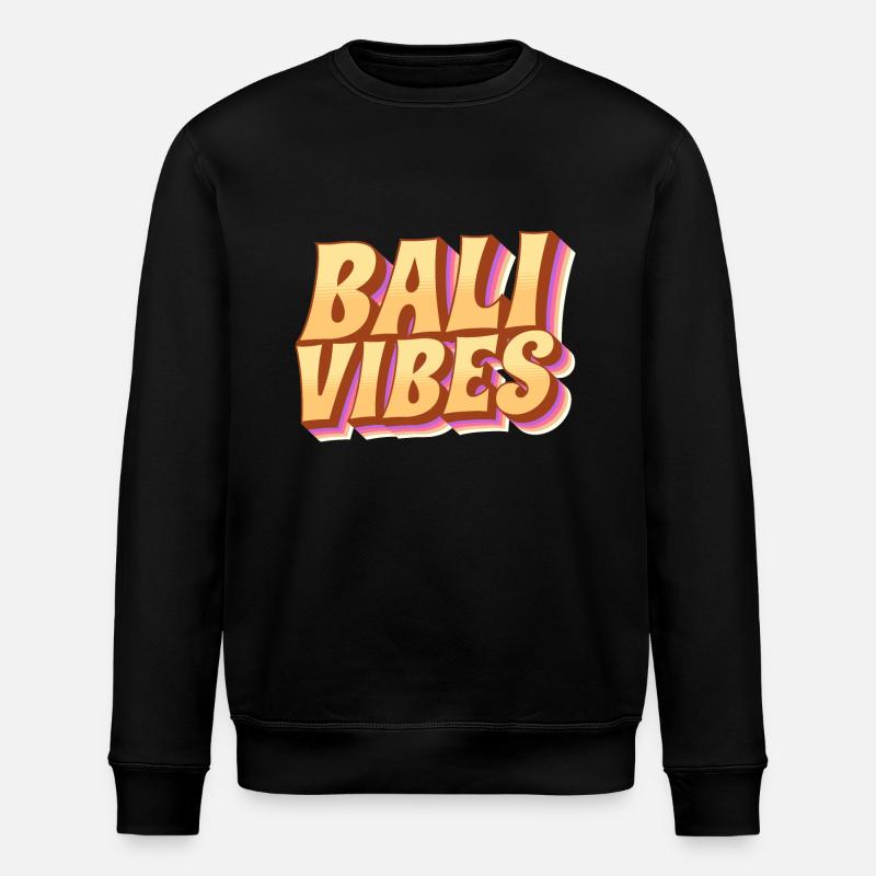 Bali - Indonesia - Stanley/Stella ROLLER Unisex Organic Sweatshirt - black