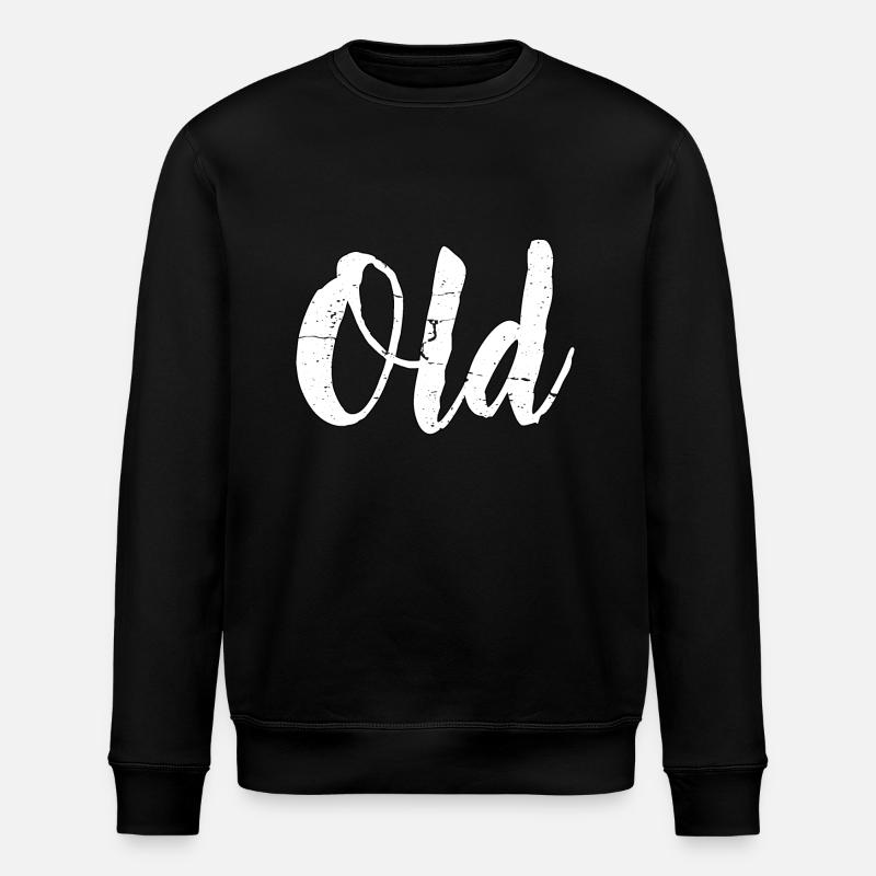 Old - Alt - Stanley/Stella ROLLER Unisex Organic Sweatshirt - black