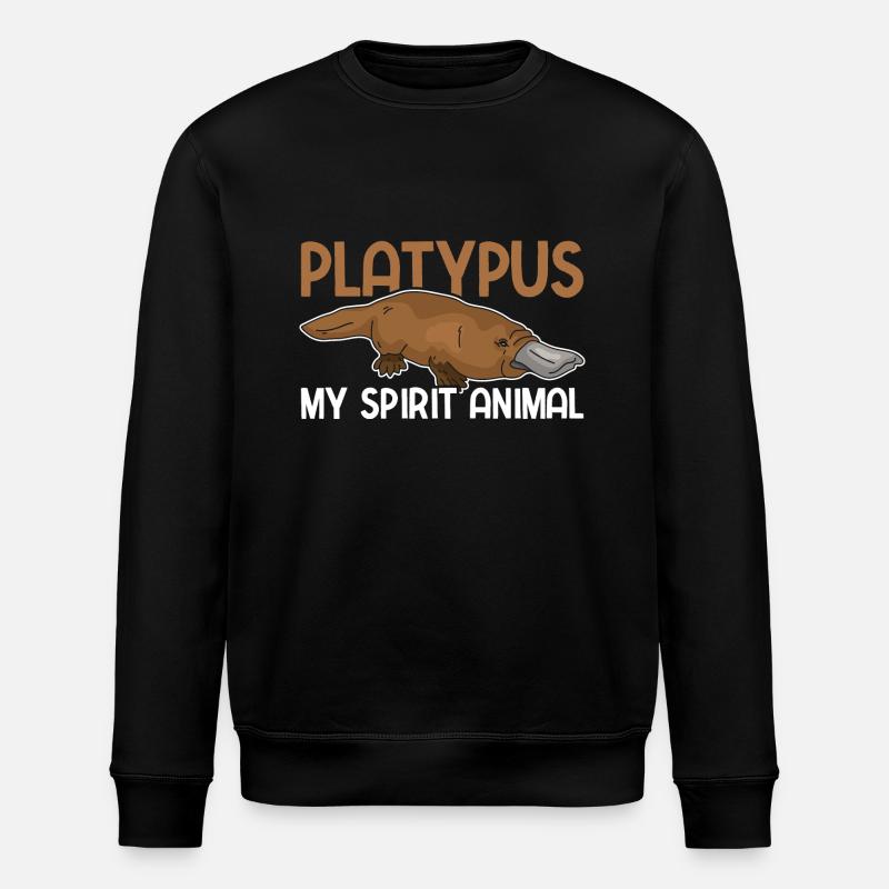 Ornithorynque - Sweat bio ROLLER Stanley/Stella Unisexe - noir