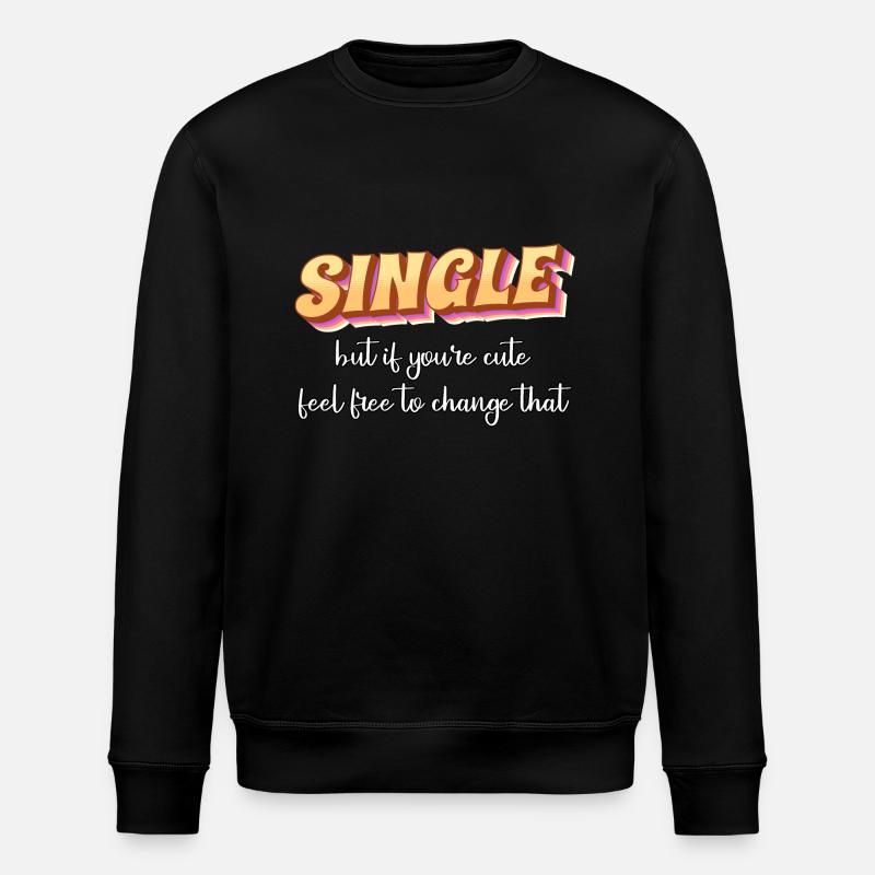 Single - Stanley/Stella ROLLER Unisex Organic Sweatshirt - black