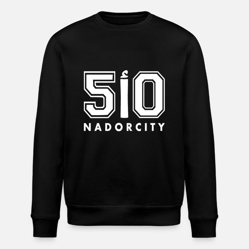 Nador kennzeichen ا 50 - Stanley/Stella Unisex Bio-Sweatshirt ROLLER - Schwarz