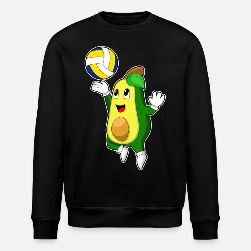 Avocat Volley-ball - Sweat bio ROLLER Stanley/Stella Unisexe - noir