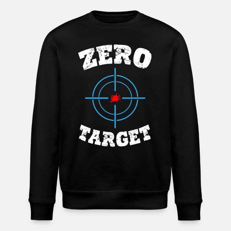 Zero Shoot - Sniper - Stanley/Stella ROLLER Unisex Organic Sweatshirt - black