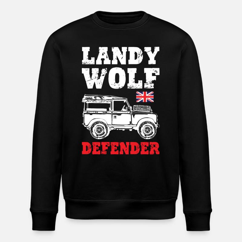 Landy Wolf Défenseur - Sweat bio ROLLER Stanley/Stella Unisexe - noir