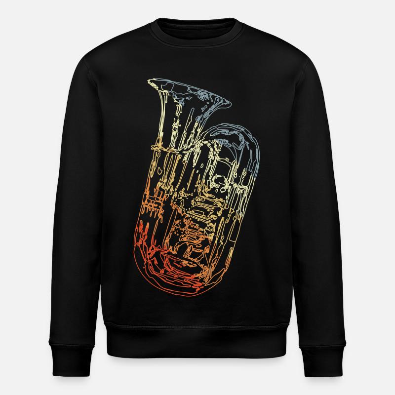 Tuba - Stanley/Stella Unisex Bio-Sweatshirt ROLLER - Schwarz