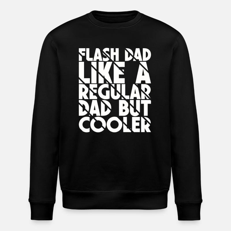 Bloc Flash Papa Boulderer - Sweat bio ROLLER Stanley/Stella Unisexe - noir