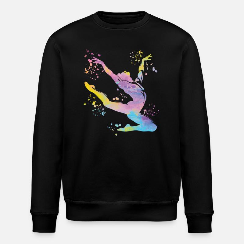 Gymnastics Floor Artistic Gymnastics - Stanley/Stella ROLLER Unisex Organic Sweatshirt - black