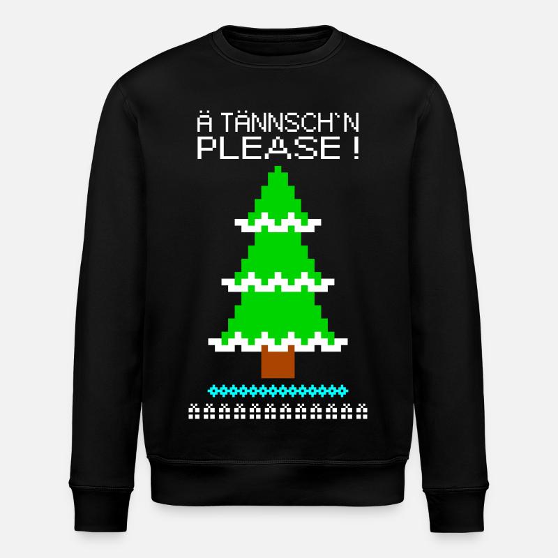 ä tännsch´n please - Stanley/Stella Unisex Bio-Sweatshirt ROLLER - Schwarz