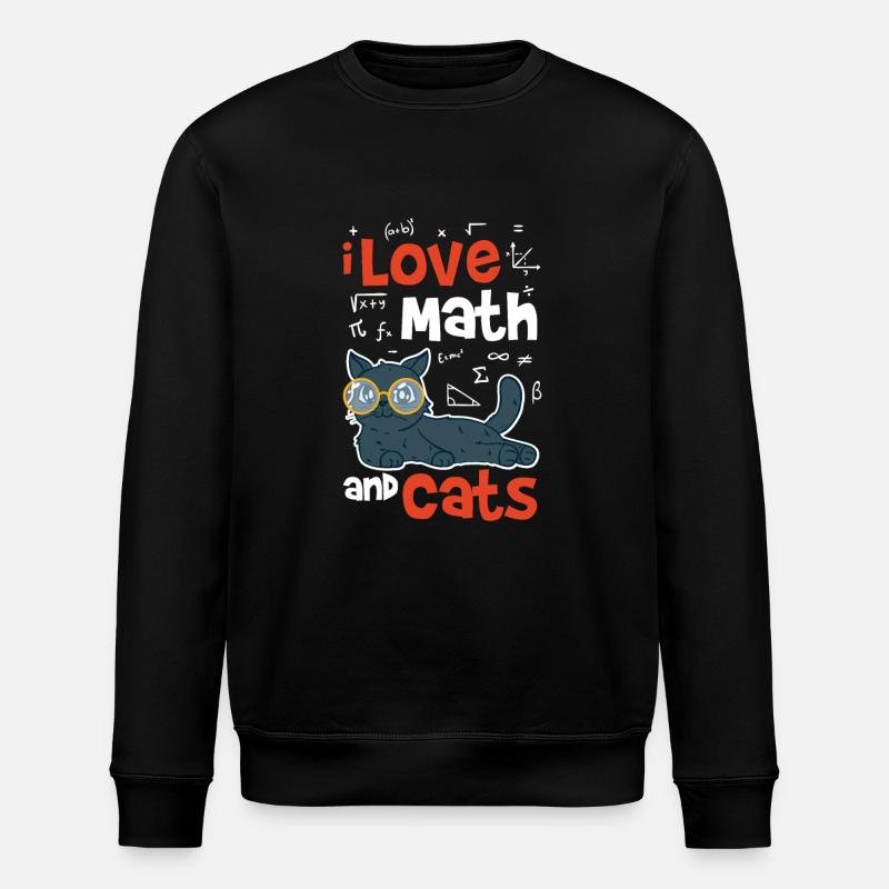 Maths - Stanley/Stella ROLLER Unisex Organic Sweatshirt - black