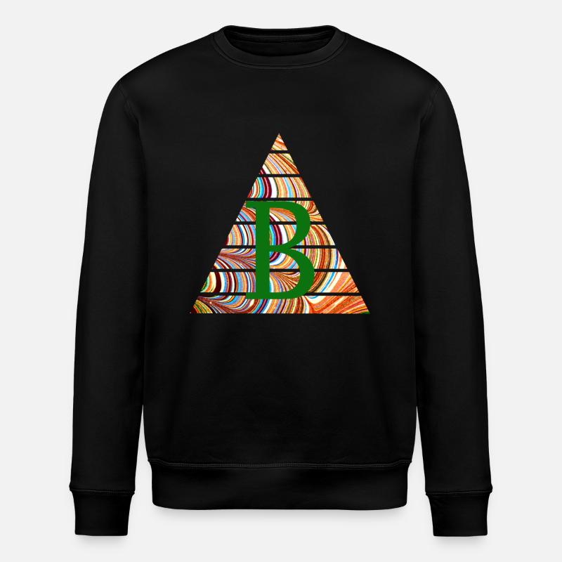 triangle e 56 b - Stanley/Stella ROLLER Unisex Organic Sweatshirt - black