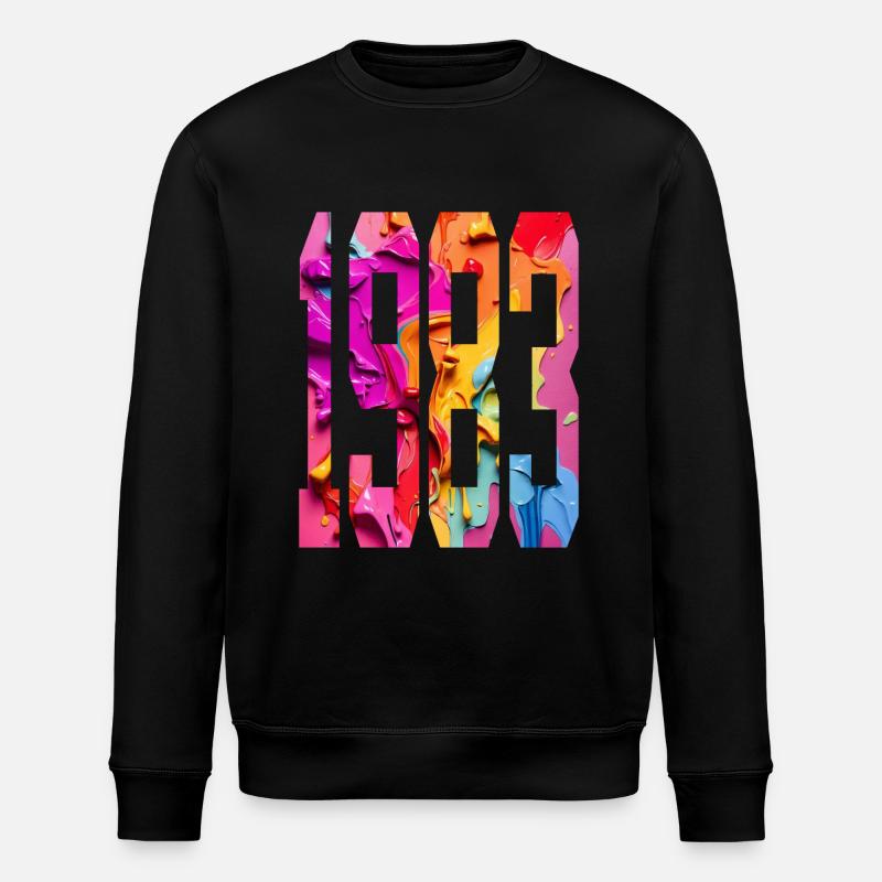 BUNT 43E ANNIVERSAIRE 1983 - Sweat bio ROLLER Stanley/Stella Unisexe - noir