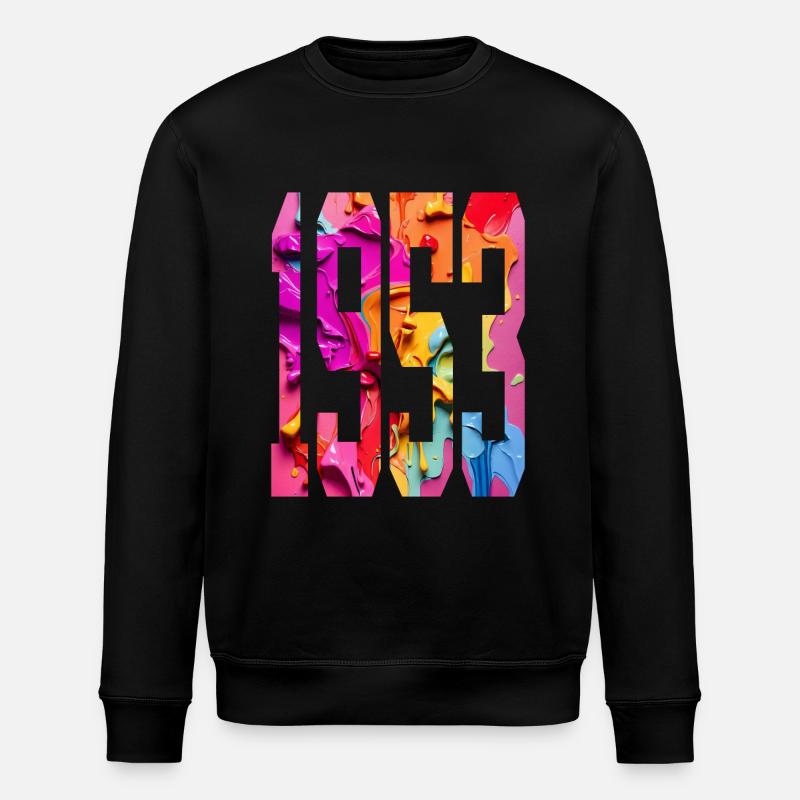 BUNT 73RD BIRTHDAY 1953 - Stanley/Stella ROLLER Unisex Organic Sweatshirt - black